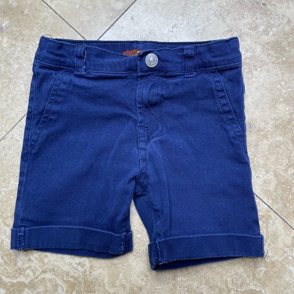 7 For all mankind boys blue shorts